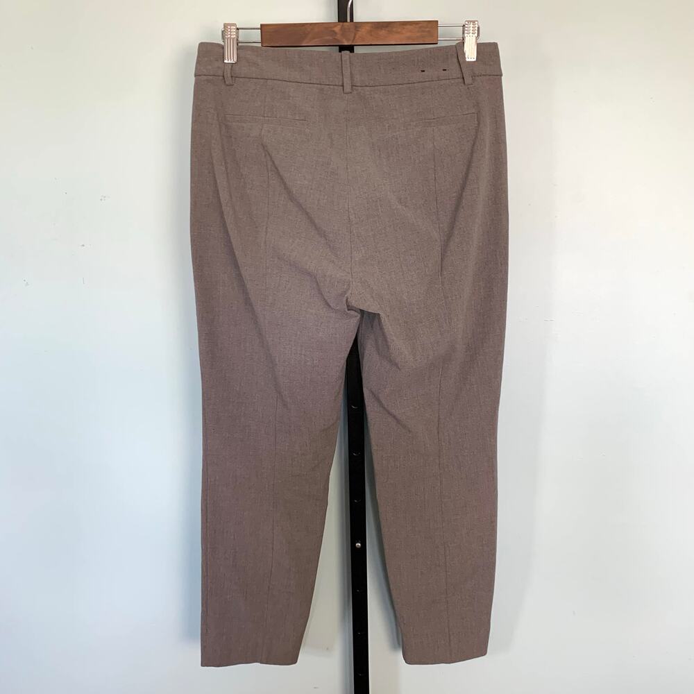J. Crew Slim Cropped Ruby Fit Pants in Grey Stretch Twill Size 8 - Picture 6 of 7